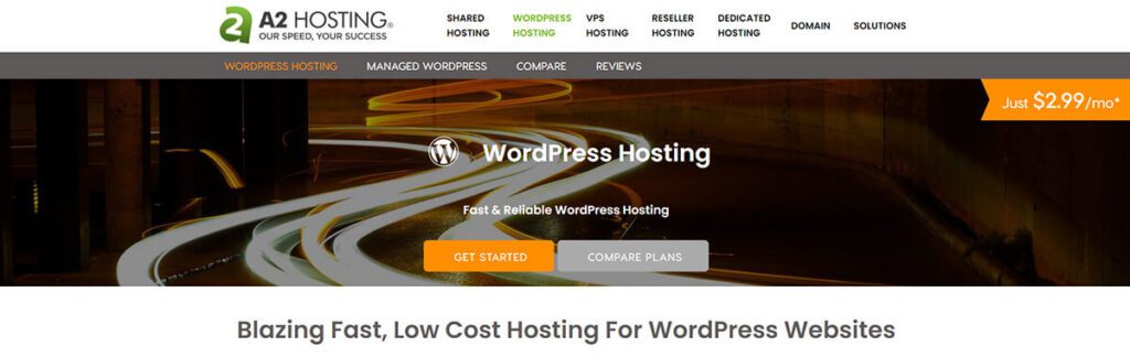 A2 WordPress Hosting - FASTEST & BEST WordPress Web Hosting Best WordPress Hosting of 2022 (Depth Review) - thebrittech.com