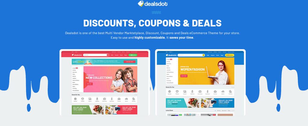 Dealsdot - Multi Vendor Marketplace Theme - thebrittech.com
