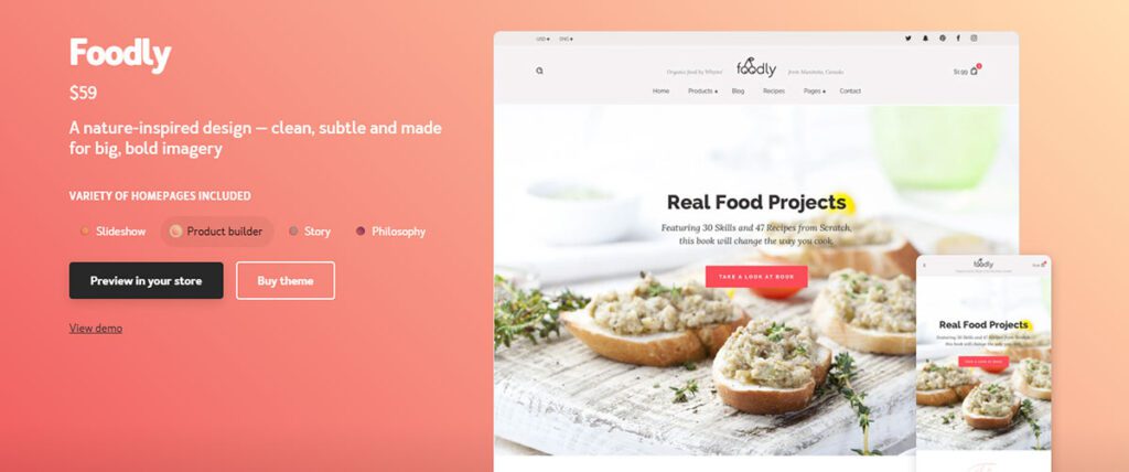 Foodly One-Stop Food Shopify Theme By ThemeForest - The Finest Shopify Themes for 2022