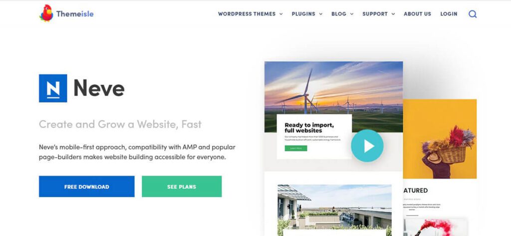 Neve Super Fast, AMP & Gutenberg-Ready WordPress Theme Top E-Commerce WordPress Themes 2022