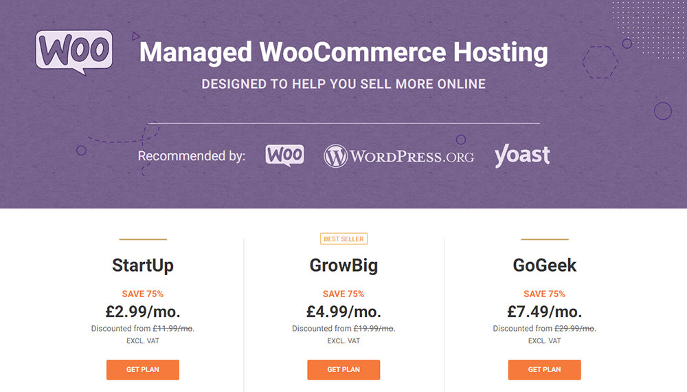 Managed WooCommerce Hosting SiteGround Web Hosting Plans and Reviews 2022 Make Money Online Easily Earn Money