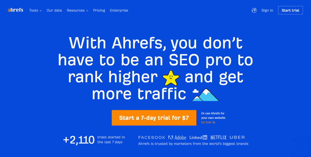 Ahrefs - SEO Tools & Software’s To Grow WebSite Search Traffic