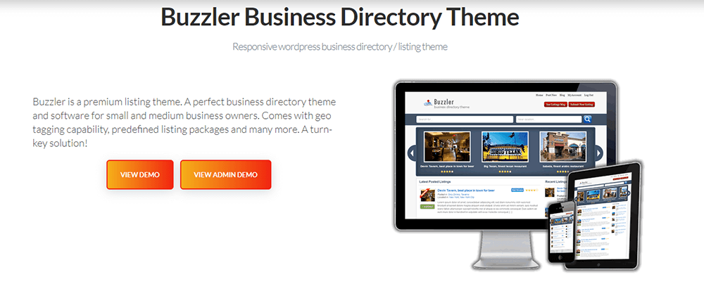 Buzzler Business Directory Theme WordPress Theme themeforest envato Best WordPress Directory Listing Themes in 2022 Make Money Online Easily