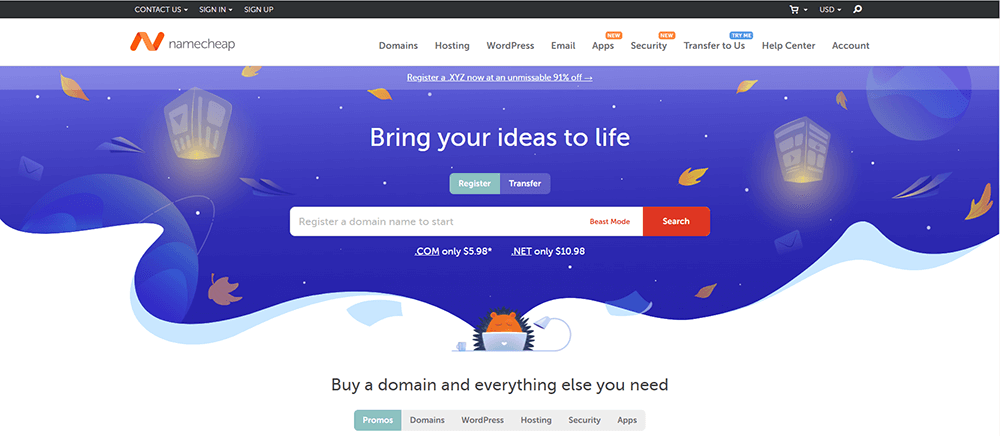 namecheap Best Places To Buy TLD Domain Names 2022 Make Money Online Easily