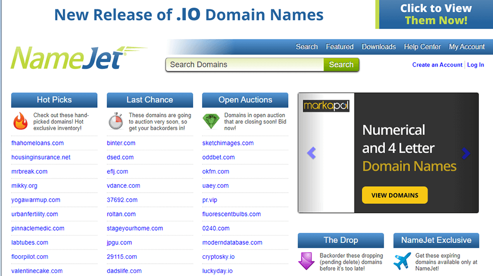 Namejet Best Places To Buy TLD Domain Names 2022 Make Money Online Easily