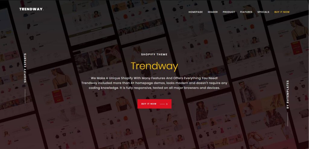 Trendway – Fashion Shopify MultiPurpose Responsive Theme-Best Shopify Themes for Blogging